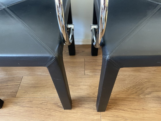 Image 1 of 4x B&B Italia Arcadia-Arconda Stühle