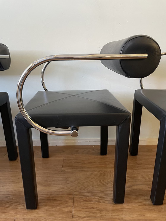 Image 1 of 4x B&B Italia Arcadia-Arconda Stühle