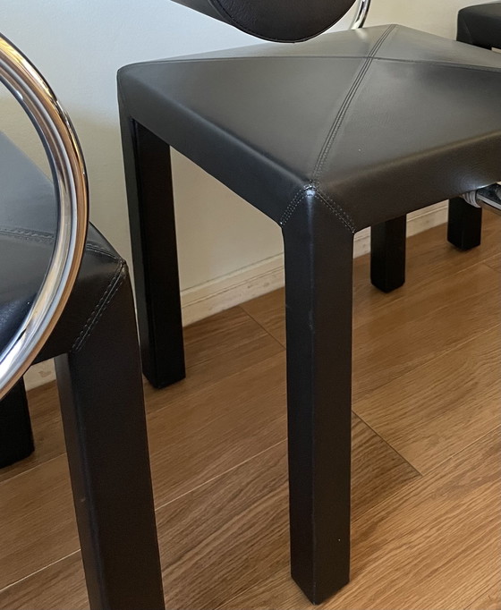 Image 1 of 4x B&B Italia Arcadia-Arconda Stühle