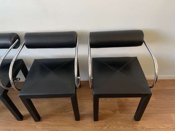 Image 1 of 4x B&B Italia Arcadia-Arconda Stühle