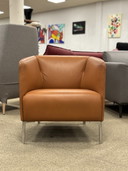 Rolf Benz 392 Sessel Leder braun