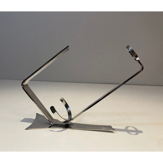 Image 1 of Versilberter Flaschenhalter im Art déco-Stil, Frankreich 1930