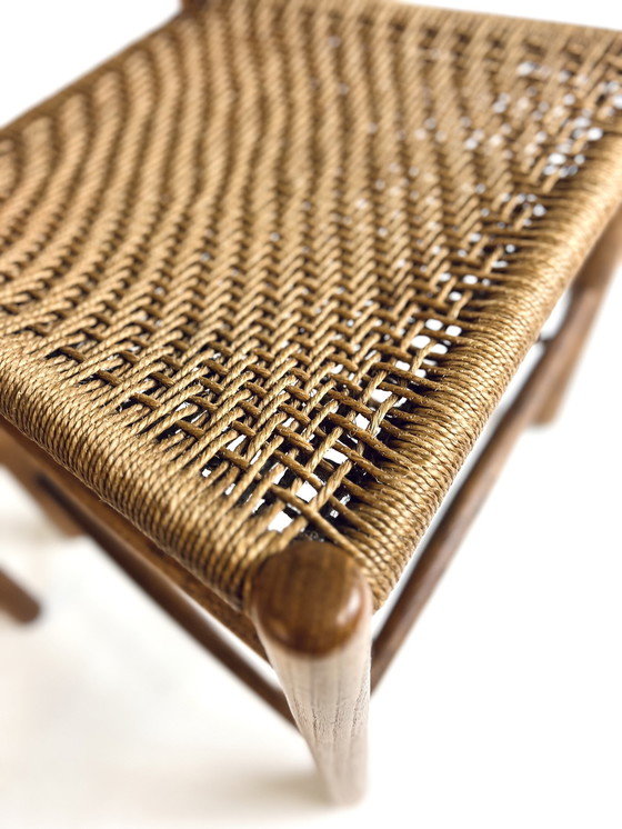 Image 1 of Satz dänischer Papercord-Stühle