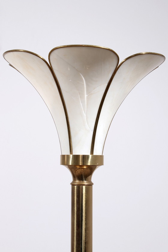 Image 1 of Hollywood Regency Trompete Stehlampen, 1970S Französisch Design