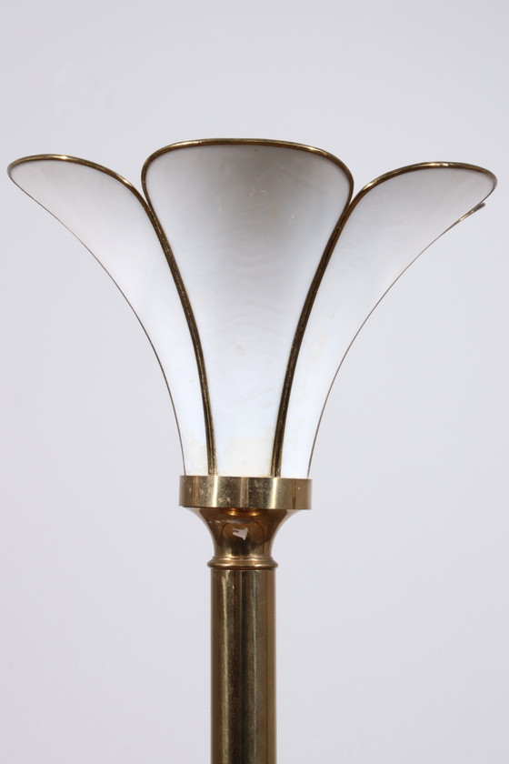 Image 1 of Hollywood Regency Trompete Stehlampen, 1970S Französisch Design