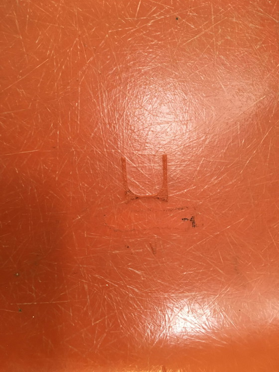 Image 1 of 2x Herman Miller Fiberglasstuhl