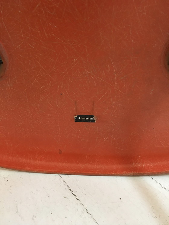 Image 1 of 2x Herman Miller Fiberglasstuhl