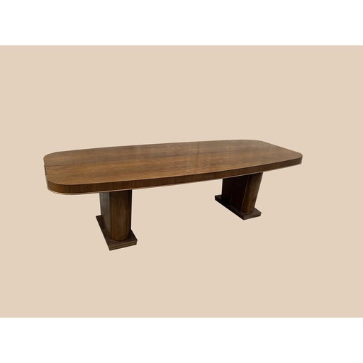 Paar Vintage Art Deco Konsolen in Walnut Veneer, 1935