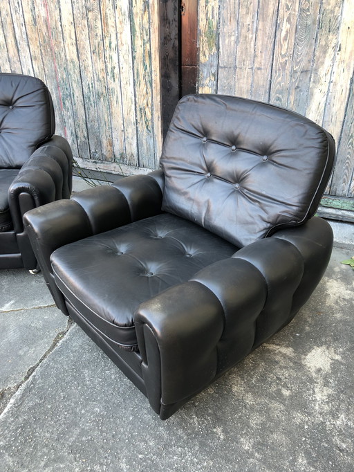 2x Vintage-Sessel