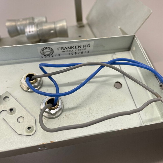 Image 1 of Satz von 3 Wandlampen aus Eisglas von J.T. Kalmar für Kalmar Franken Kg, Österreich 1960er Jahre