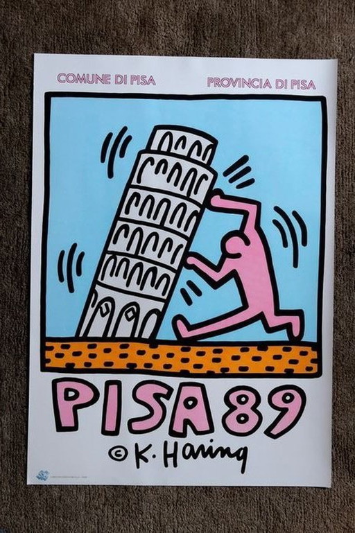 Keith Haring "Pisa" | Poster