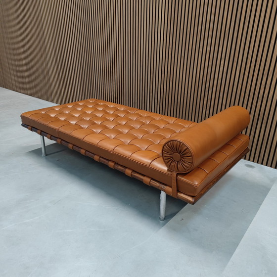 Image 1 of Knoll Barcelona Daybed - Cognac