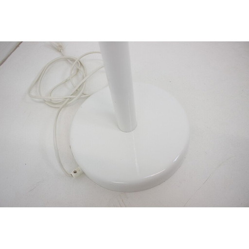 Vintage Stehlampe aus Metall und Glas, Ungarn 1960er Jahre