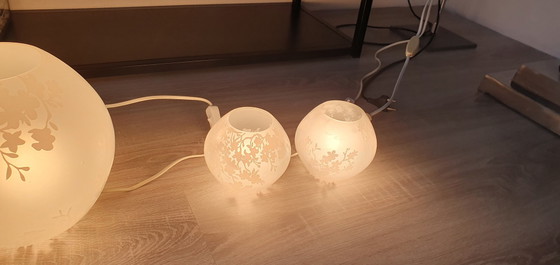 Image 1 of Ikea Vintage Lampen Blossom Knubbig 4 Stück