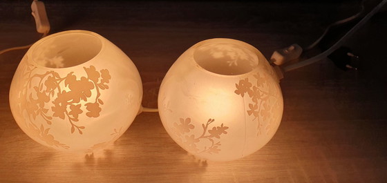 Image 1 of Ikea Vintage Lampen Blossom Knubbig 4 Stück