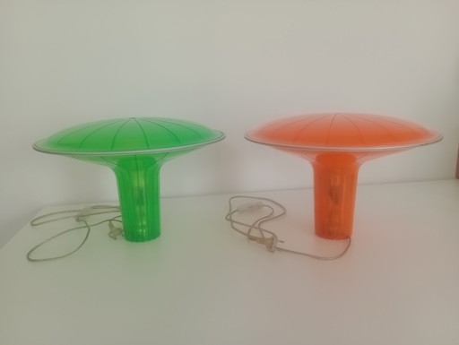 LUCEPLAN D36 grün und orange