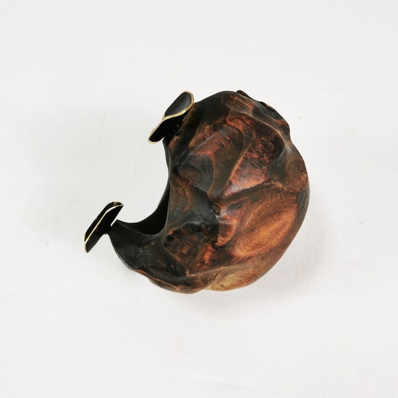 Image 1 of Vintage Aschenbecher aus Teakholz, Dänemark 1960er Jahre