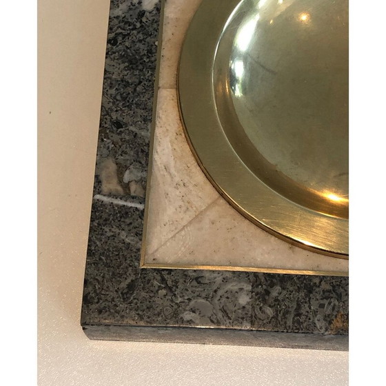 Image 1 of Schreibtischschublade aus Kunstmarmor, 1970er Jahre