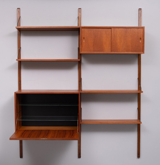 Image 1 of Poul Cadovius Teak Modular Royal Wall System Dänemark