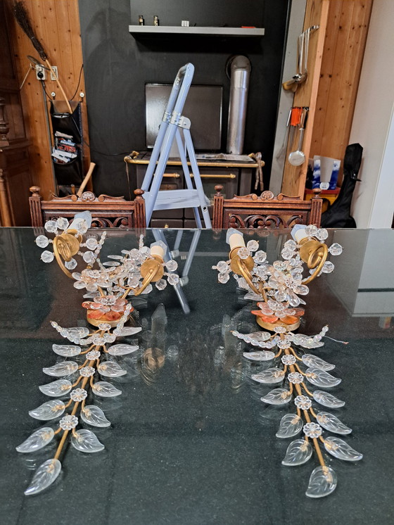 Image 1 of 2x Maison Bagues Paris Sconces Wandleuchte