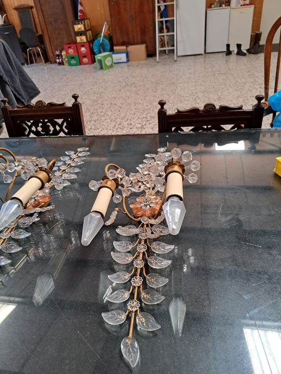 Image 1 of 2x Maison Bagues Paris Sconces Wandleuchte