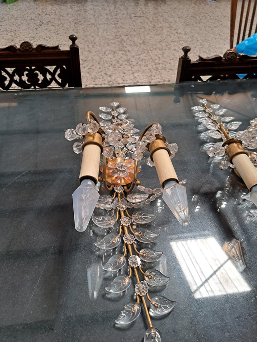 2x Maison Bagues Paris Sconces Wandleuchte