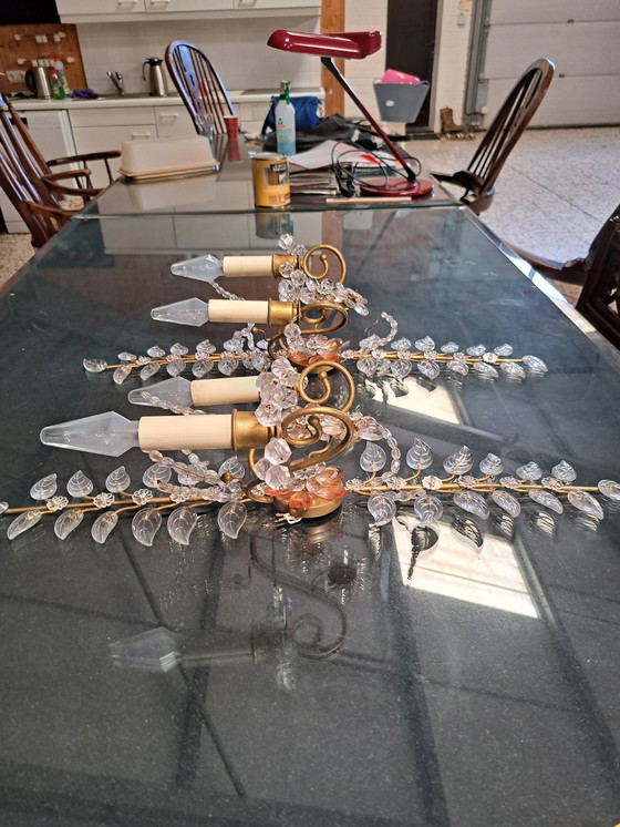 Image 1 of 2x Maison Bagues Paris Sconces Wandleuchte