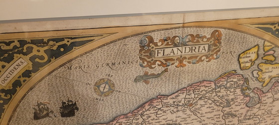 Image 1 of Mercator-Karte Flandern aus dem Theatrum Orbis Terrarum