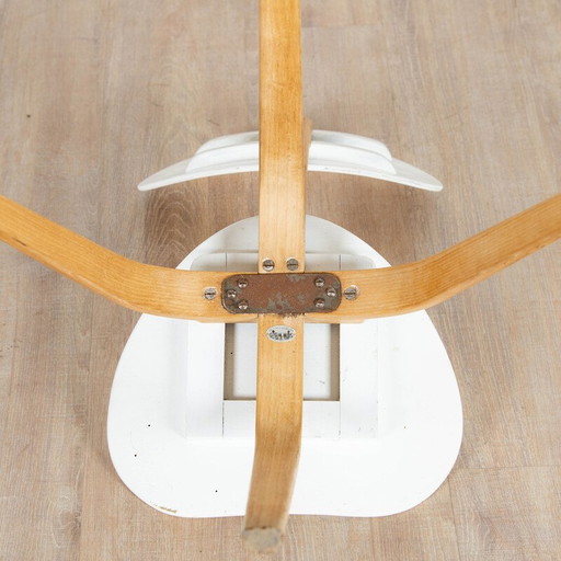 Vintage Stuhl Bow Wood N°3 von Wilhelm Von für Steiner, 1950