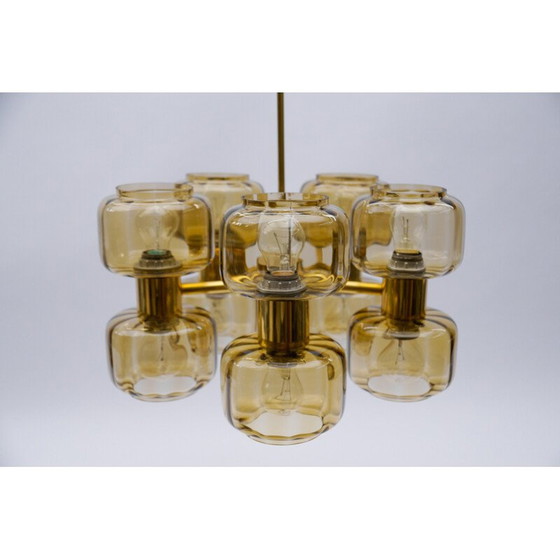 Image 1 of Vintage Space Age Sputnik 10-flammige Lampe, 1960