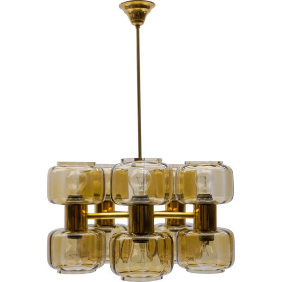 Image 1 of Vintage Space Age Sputnik 10-flammige Lampe, 1960