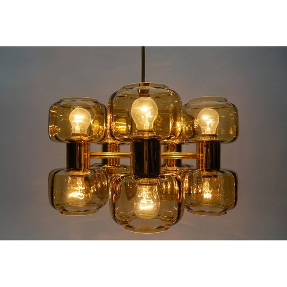 Image 1 of Vintage Space Age Sputnik 10-flammige Lampe, 1960