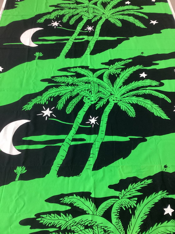 Image 1 of Retro Druck Avsiktlig Djungel Muster Carl Johan Geer Ikea Vintage