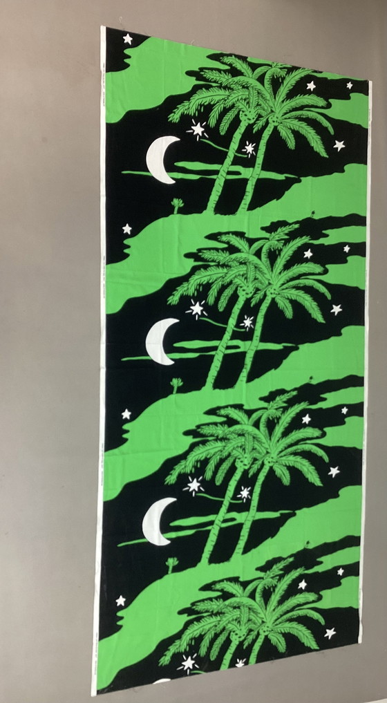 Image 1 of Retro Druck Avsiktlig Djungel Muster Carl Johan Geer Ikea Vintage