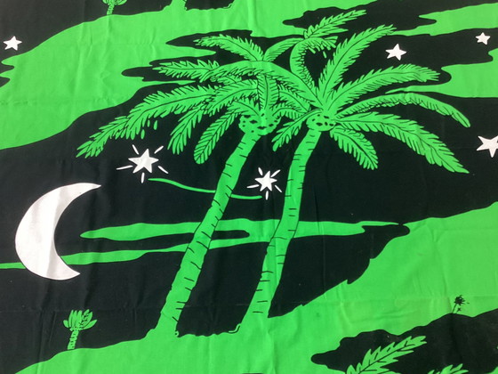 Image 1 of Retro Druck Avsiktlig Djungel Muster Carl Johan Geer Ikea Vintage