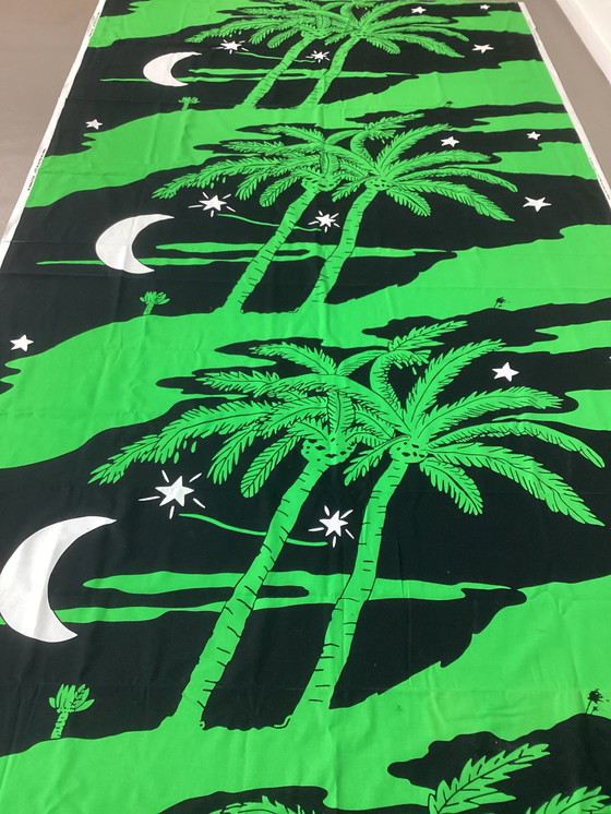 Image 1 of Retro Druck Avsiktlig Djungel Muster Carl Johan Geer Ikea Vintage