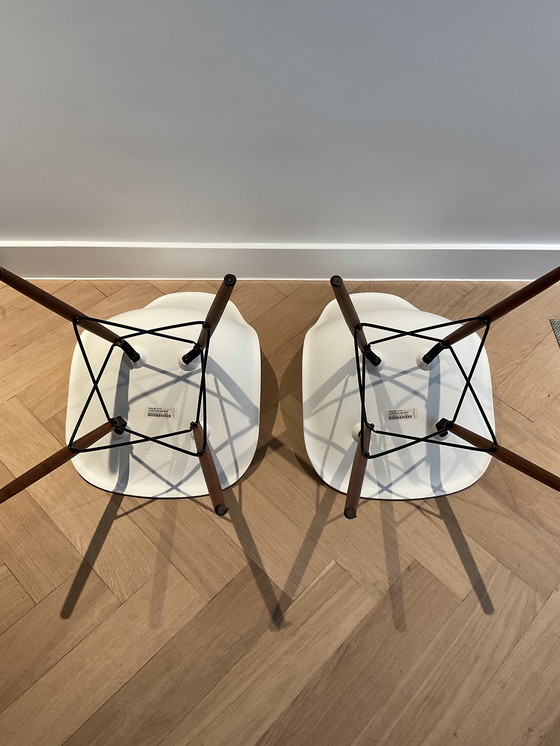 Image 1 of 2x Eames Shell Chairs