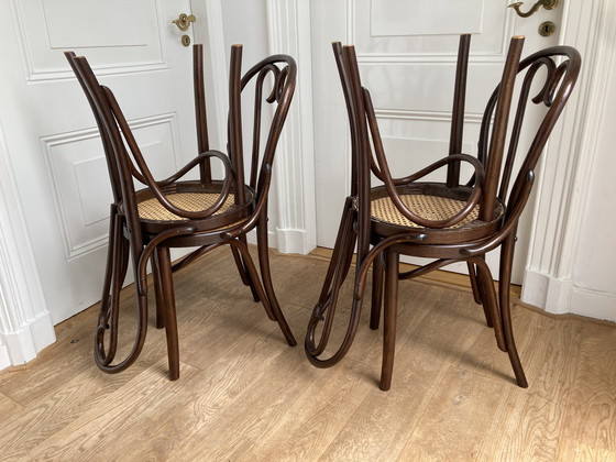 Image 1 of 4x Thonet no. 16 Stuhl von Romania