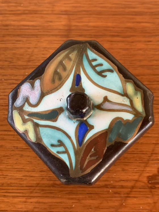 Image 1 of Art Déco-Keramik von C.M. Bergen, 1930er Jahre, 3er-Set