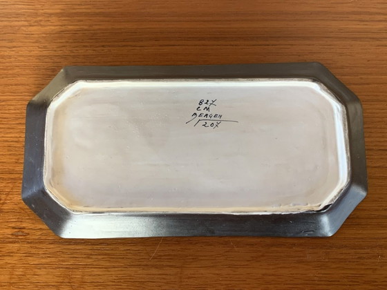 Image 1 of Art Déco-Keramik von C.M. Bergen, 1930er Jahre, 3er-Set