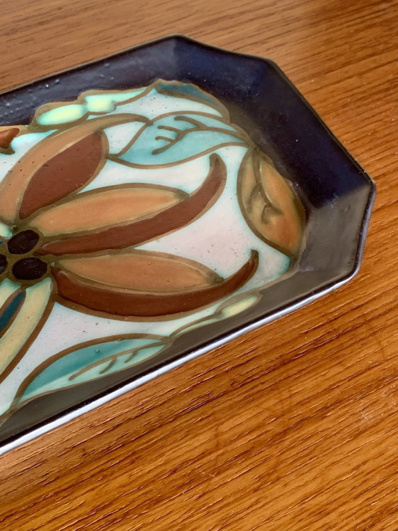 Image 1 of Art Déco-Keramik von C.M. Bergen, 1930er Jahre, 3er-Set