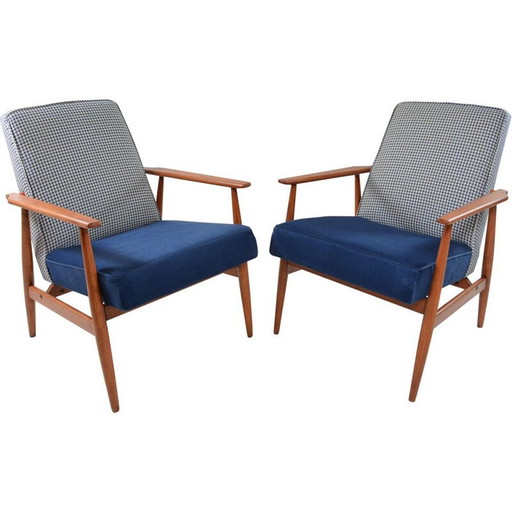 Zweifarbiger Sessel Vintage FOX