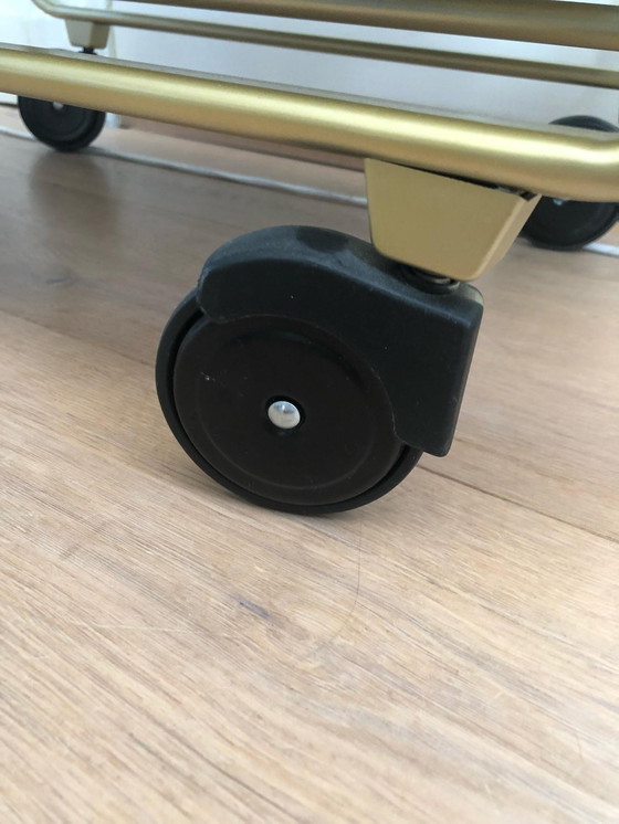 Image 1 of Servierwagen gold verspiegelt