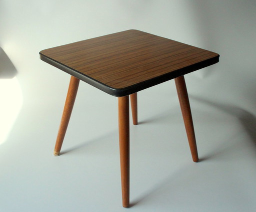 Rockabilly Blumenhocker Holz, Vintage Aus Den 1950Ern