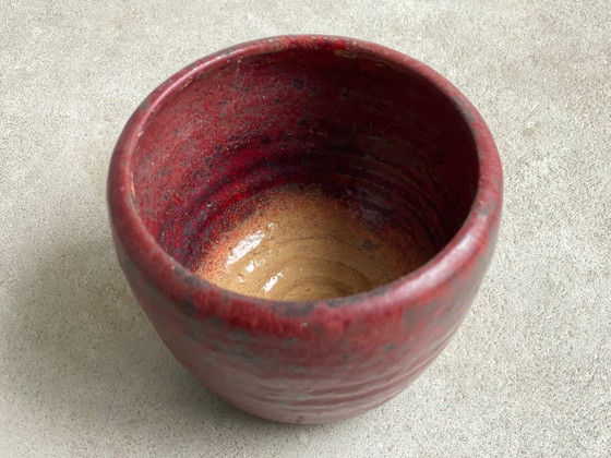 Image 1 of 1x kleiner Mobach Übertopf / Blumentopf