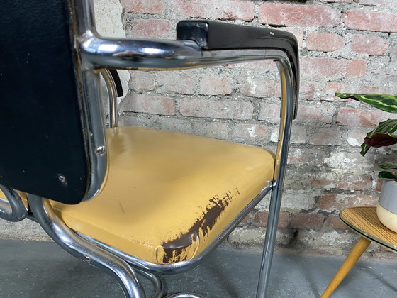 Image 1 of Vintage Stahlrohr Sessel