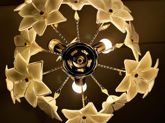 Image 1 of Vintage-Blumenlampe