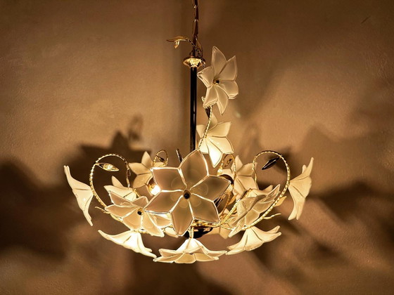 Image 1 of Vintage-Blumenlampe