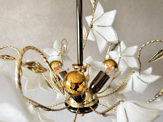 Image 1 of Vintage-Blumenlampe