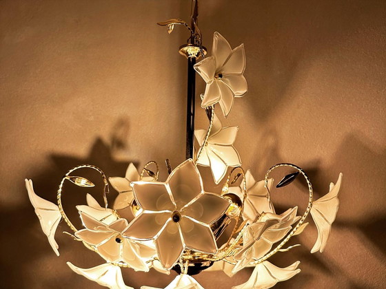 Image 1 of Vintage-Blumenlampe